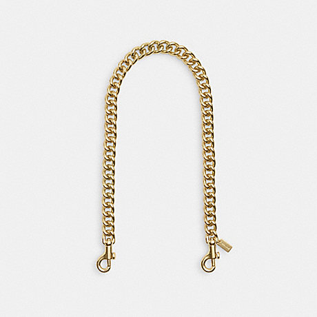 COACH CR457 Chunky Chain Shoulder Strap Gold/Gold