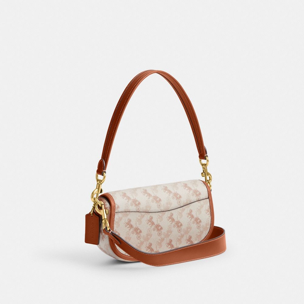 HARLEY 23 馬車主題圖案單肩手袋