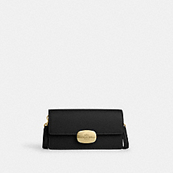 Eliza Small Flap Crossbody - CR526 - Gold/Black