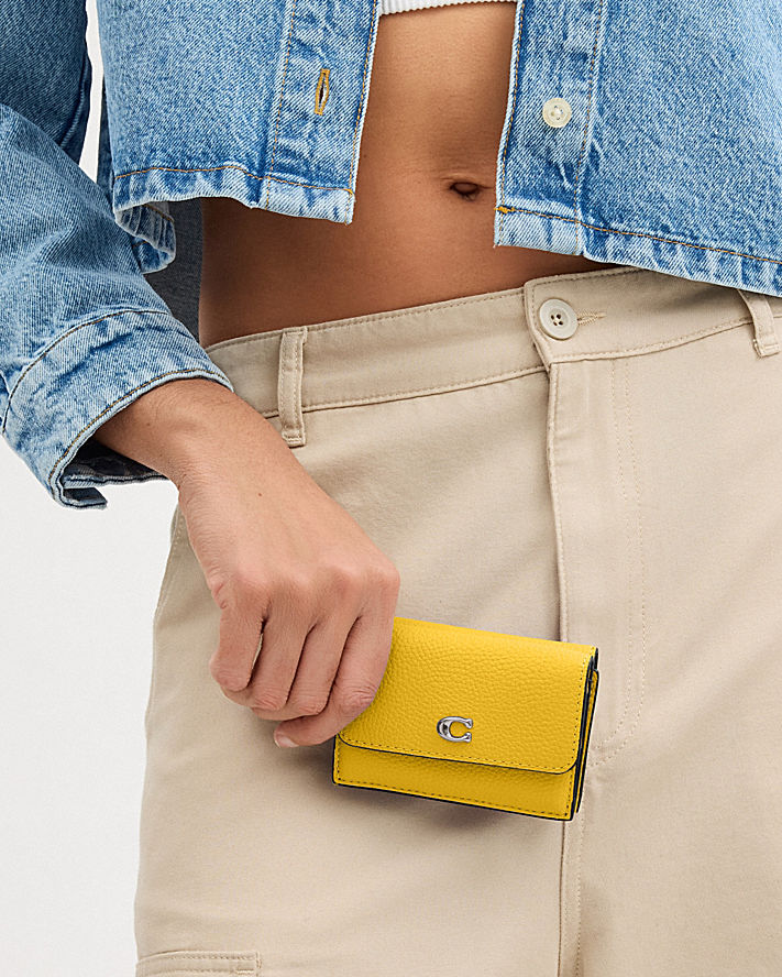 ESSENTIAL MINI TRIFOLD WALLET IN COLORBLOCK