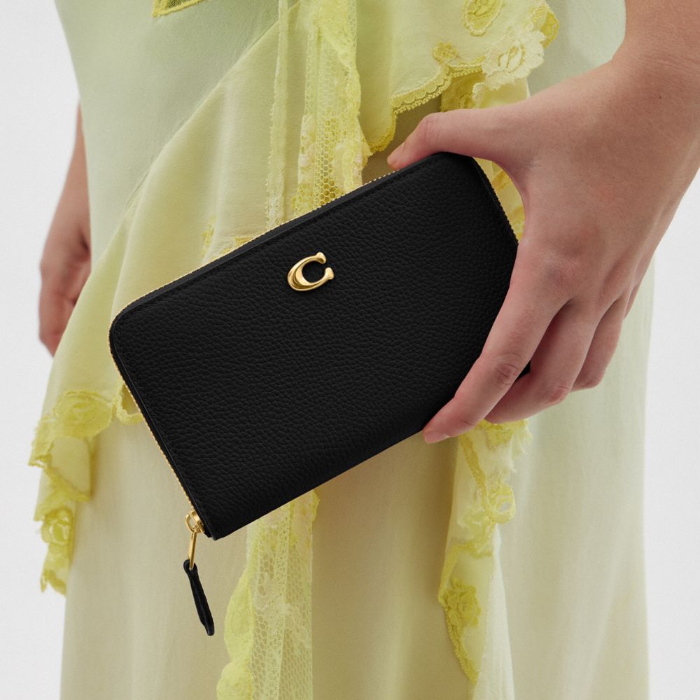 ESSENTIAL MEDIUM ZIP AROUND WALLET