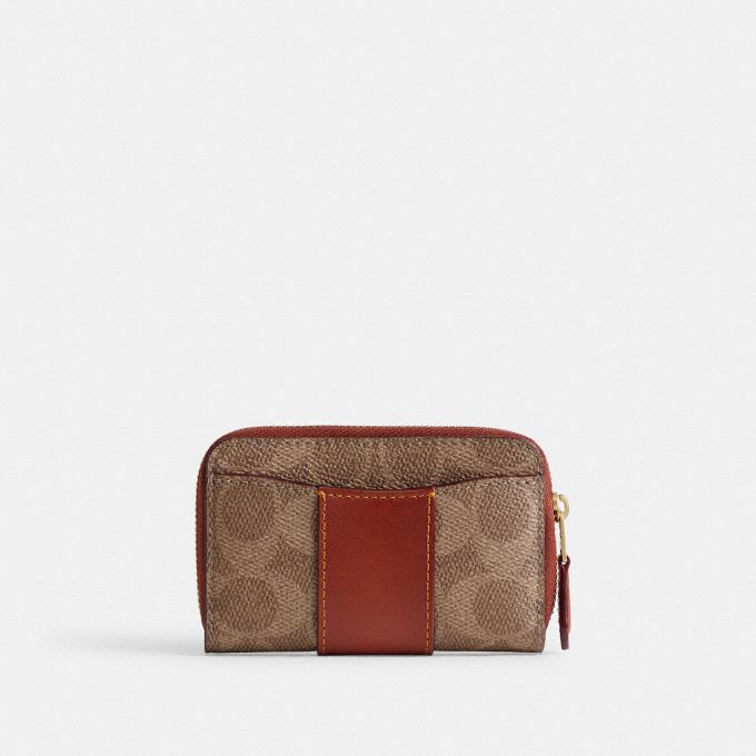 COACH Official Site Official page | ESSENTIAL SMALL ZIP AROUND 