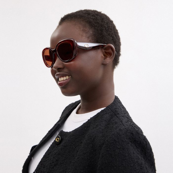 PILLOW TABBY ROUND SUNGLASSES