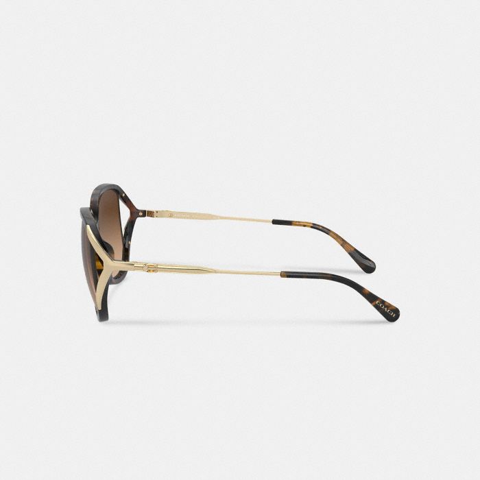 BANDIT OVERSIZED SQUARE SUNGLASSES