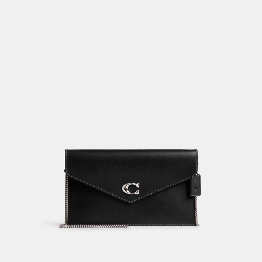 COACH CR633 Essential Clutch SILVER/BLACK
