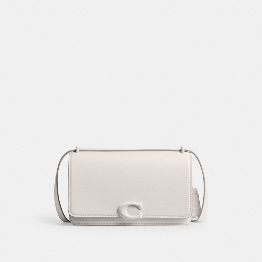 COACH CR654 Bandit Shoulder Bag SILVER/CHALK