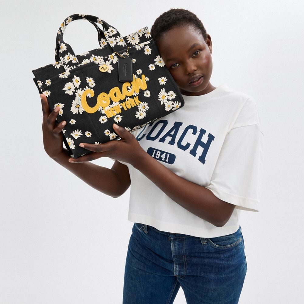 CARGO 花卉印花托特手袋