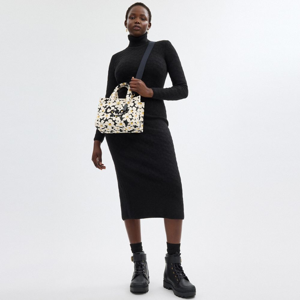 CARGO 26 花卉印花托特手袋