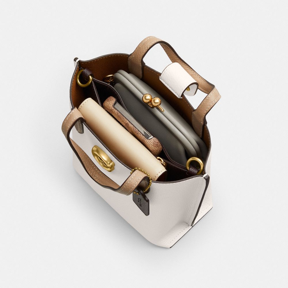 WILLOW TOTE 16 IN COLORBLOCK