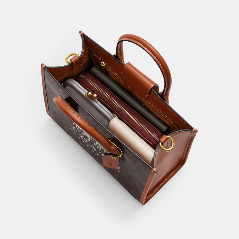 ACE  26 馬車主題圖案印花托特手袋