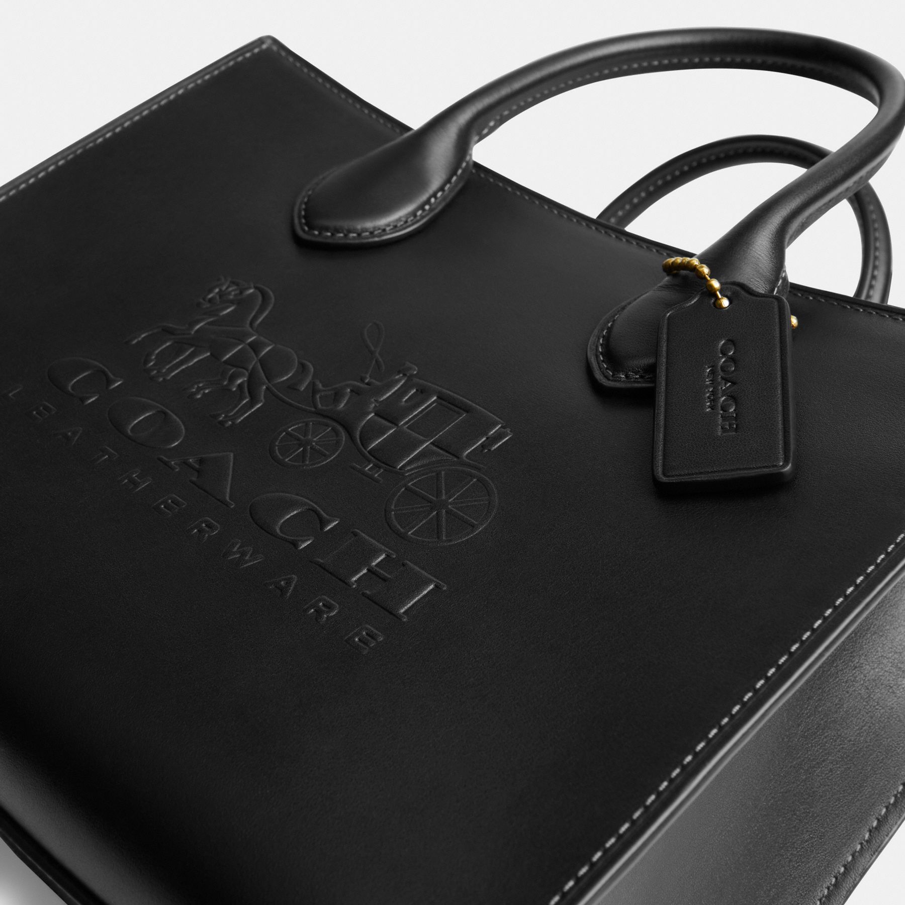 COACH手袋 NWT COACH Mini Gallery Crossbody With Stripe Heart Print