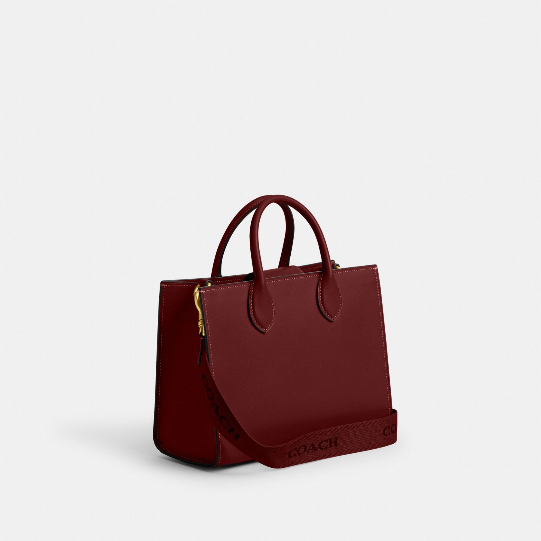 COACH 手袋 NWT Coach Borough Bag in Retro Glove Tan Leather UE Warm