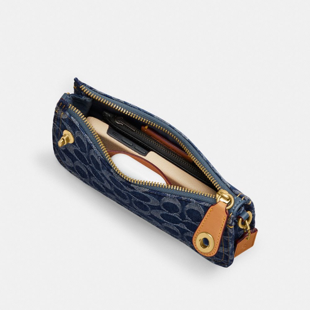 PENN 經典 SIGNATURE 丹寧面料單肩手袋