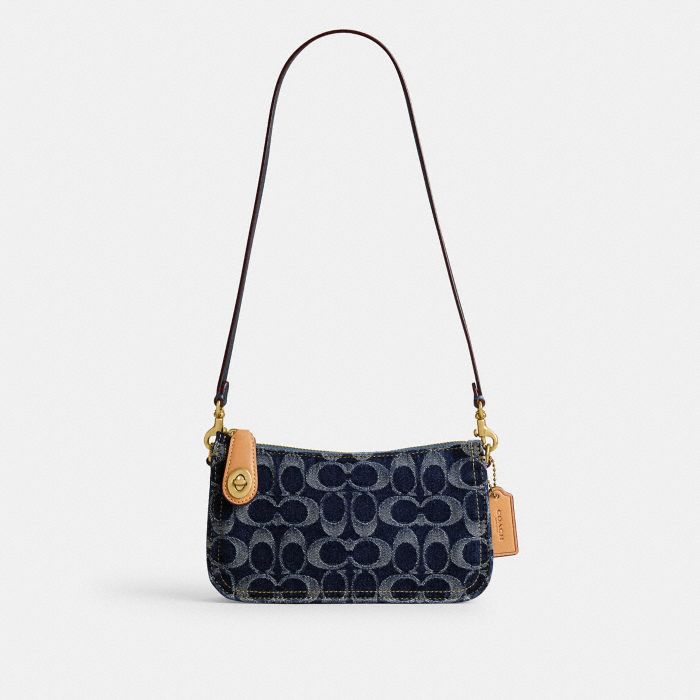 PENN SHOULDER BAG IN SIGNATURE DENIM | COACH Official Site Official page