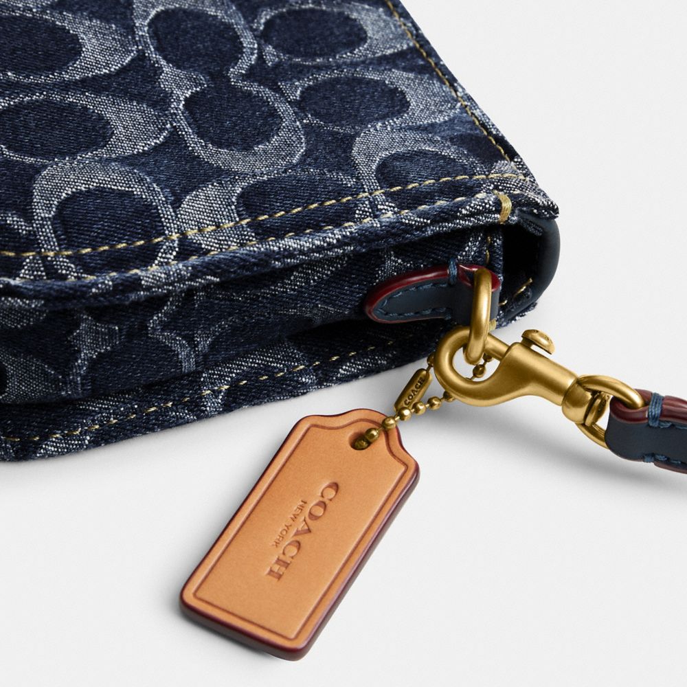 PENN 經典 SIGNATURE 丹寧面料單肩手袋