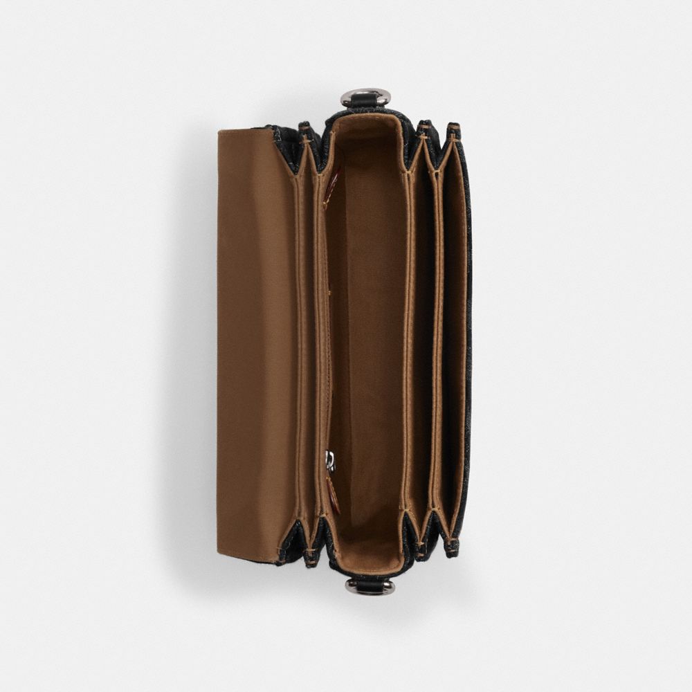 ROGUE 經典 SIGNATURE 丹寧面料頂部提把手袋