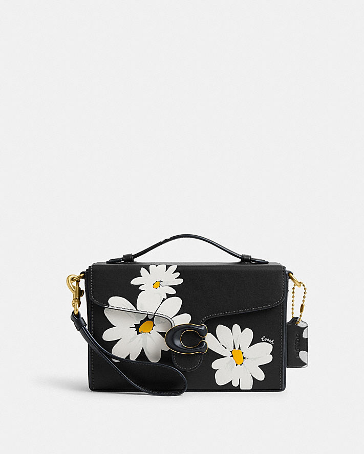 TABBY BOX BAG WITH FLORAL PRINT