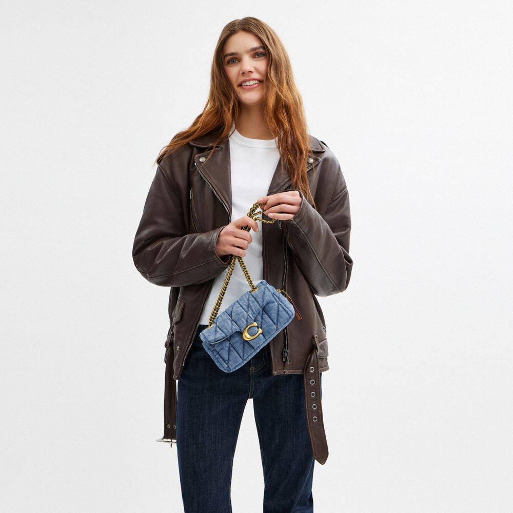 TABBY 20 絎縫單肩手袋