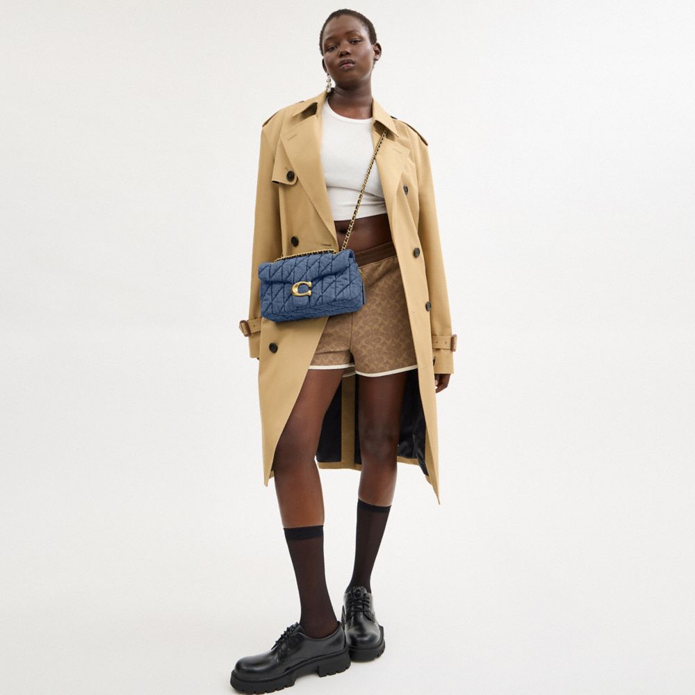 TABBY 26 絎縫單肩手袋