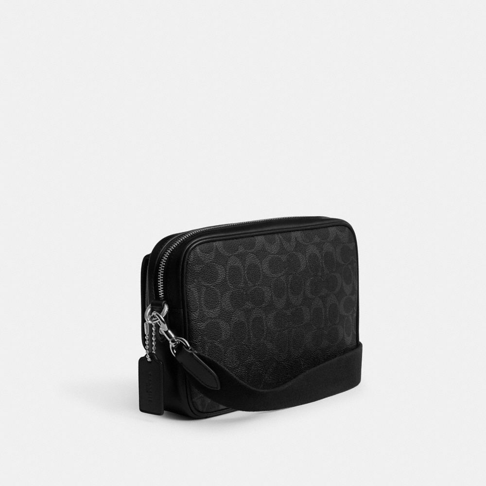 CHARTER FLAP CROSSBODY 24 IN SIGNATURE CANVAS