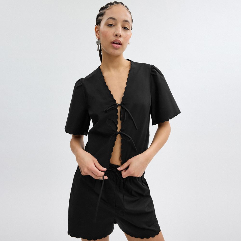 COTTON SET TOP IN ORGANIC COTTON