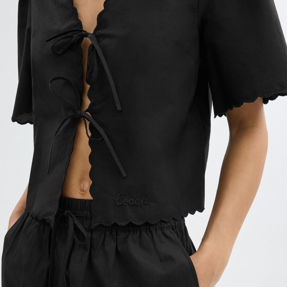 COTTON SET TOP IN ORGANIC COTTON