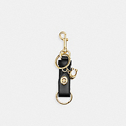 Trigger Snap Bag Charm - CR727 - Gold/Black