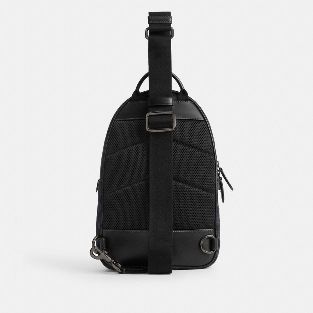 CHARTER 經典 SIGNATURE 丹寧面料手袋