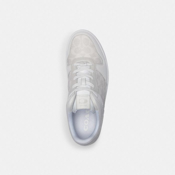 C201 SNEAKER IN SIGNATURE CANVAS