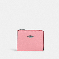 Bifold Wallet - CR983 - Silver/Flower Pink