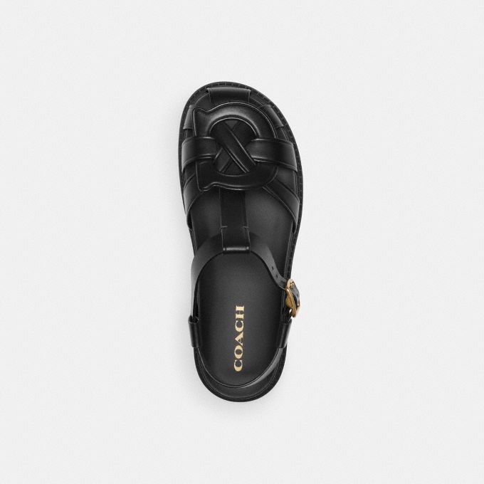 COACH Official Site Official page BELLA FISHERMAN SANDAL
