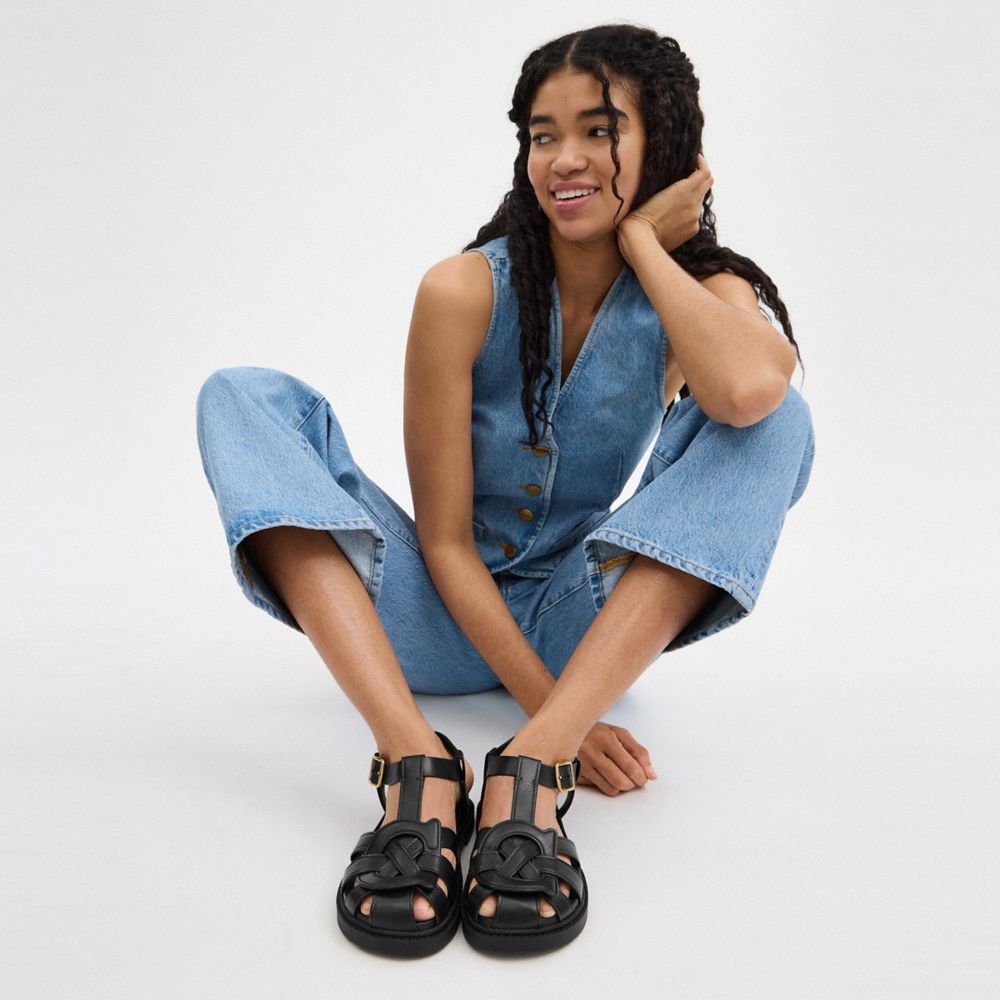 BELLA 漁夫風格涼鞋