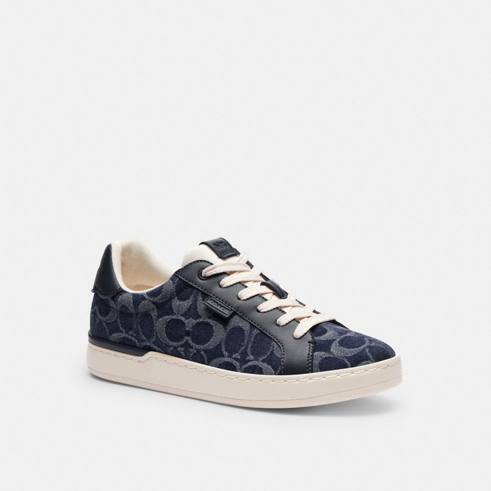 LOWLINE LOW TOP SNEAKER IN SIGNATURE DENIM