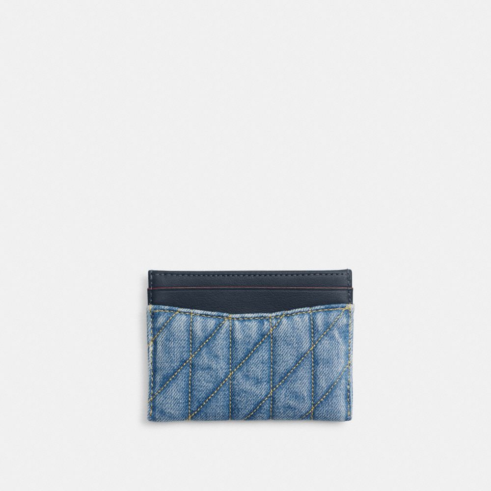 ESSENTIAL CARD CASE WITH QUILTING