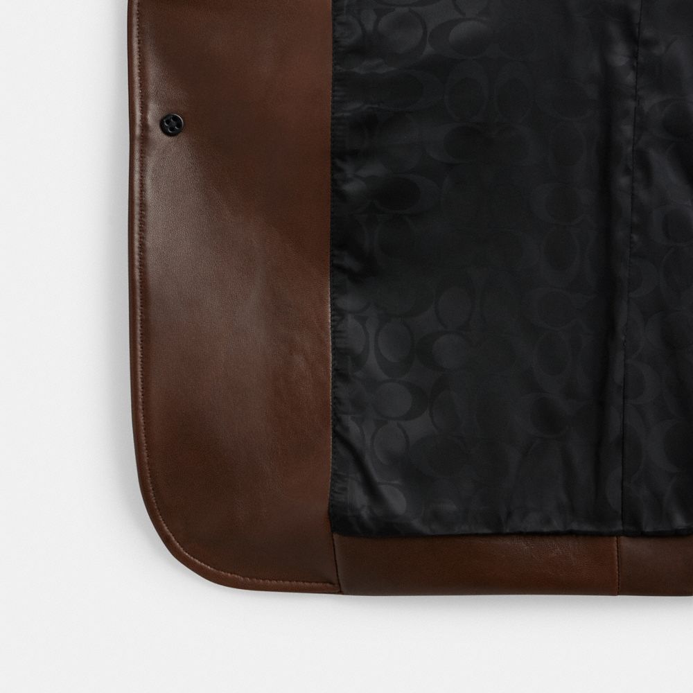 HERITAGE C 皮革西裝外套