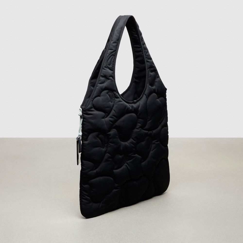 Coachtopia Loop Quilted Heart Flat Tote