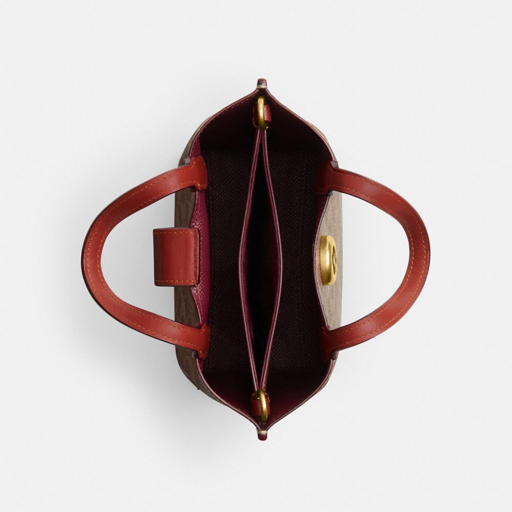 WILLOW 16 經典 SIGNATURE 帆布托特手袋