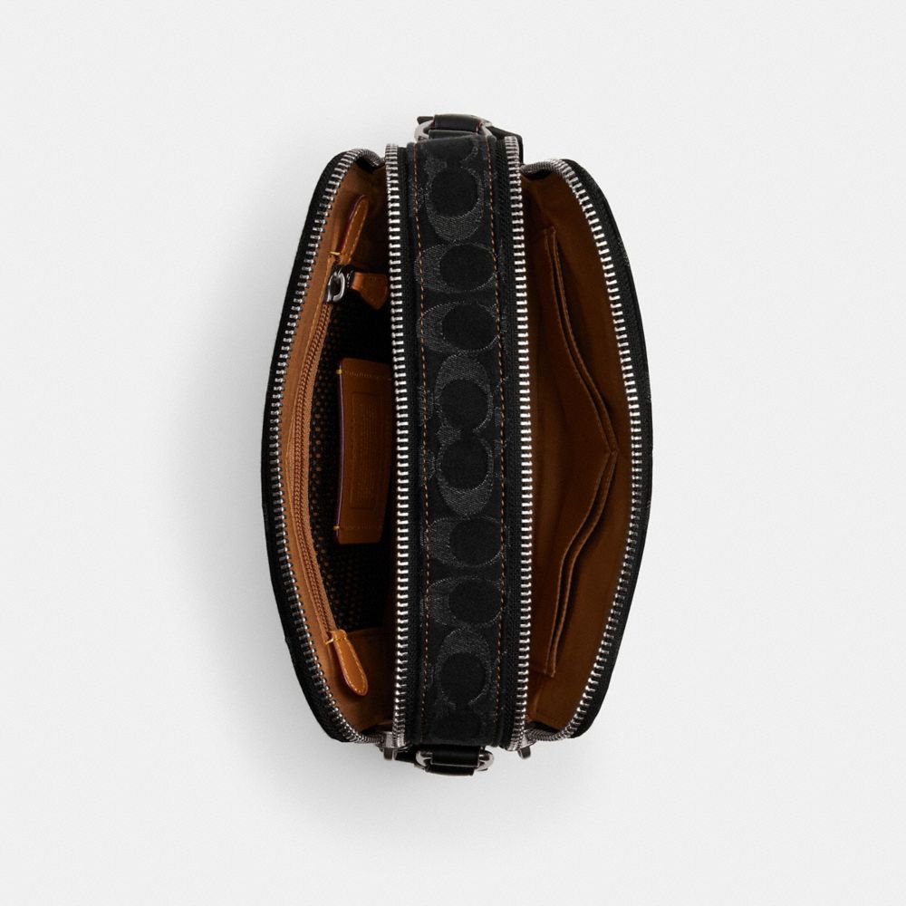 CHARTER 24 經典 SIGNATURE 丹寧面料斜背手袋