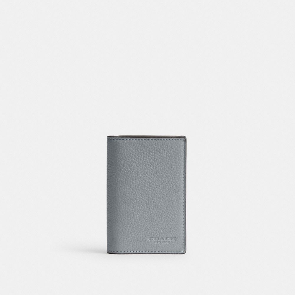 Bifold Card Case - CS476 - Grey Blue