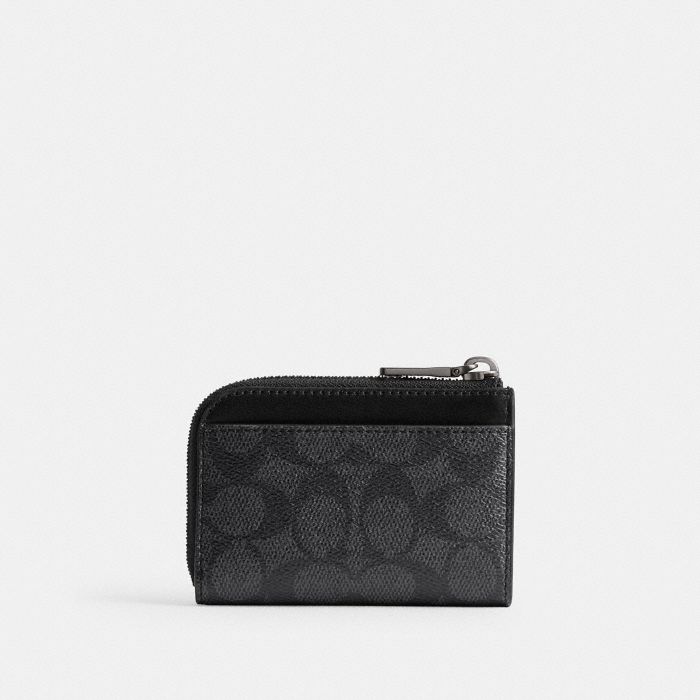 L-ZIP KEY CASE IN SIGNATURE CANVAS