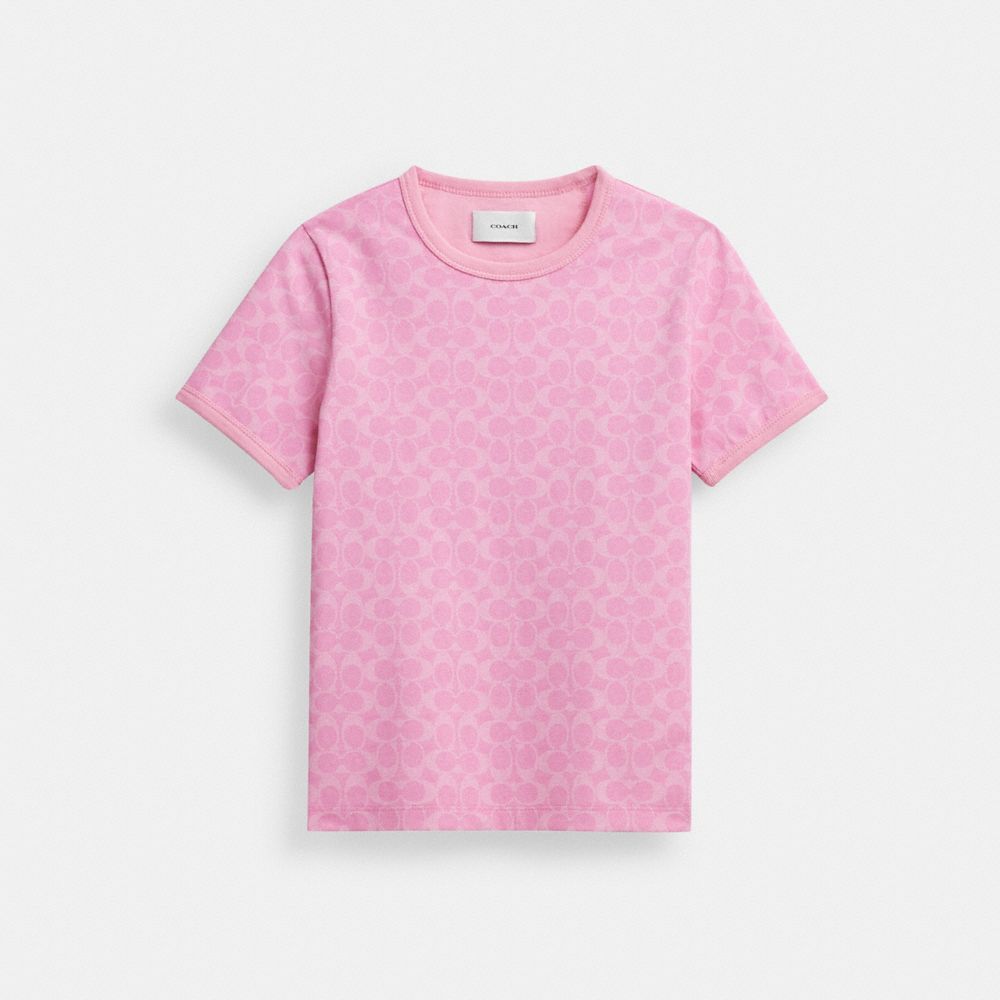 SIGNATURE RINGER T-SHIRT IN ORGANIC COTTON