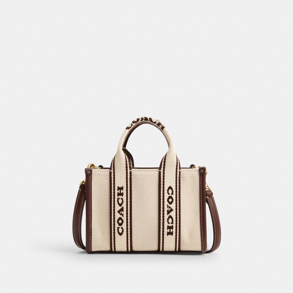 COACH CS618 Smith Mini Tote Gold/Natural Multi