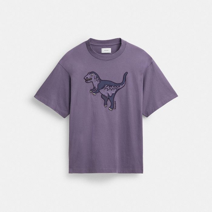 ユニセックス【Coach】ゆったりシルエット  Rexy Tシャツ COACH® | COACH®: Rexy Tee Shirt