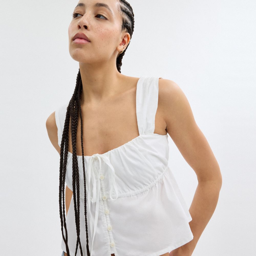 有機棉單色上衣