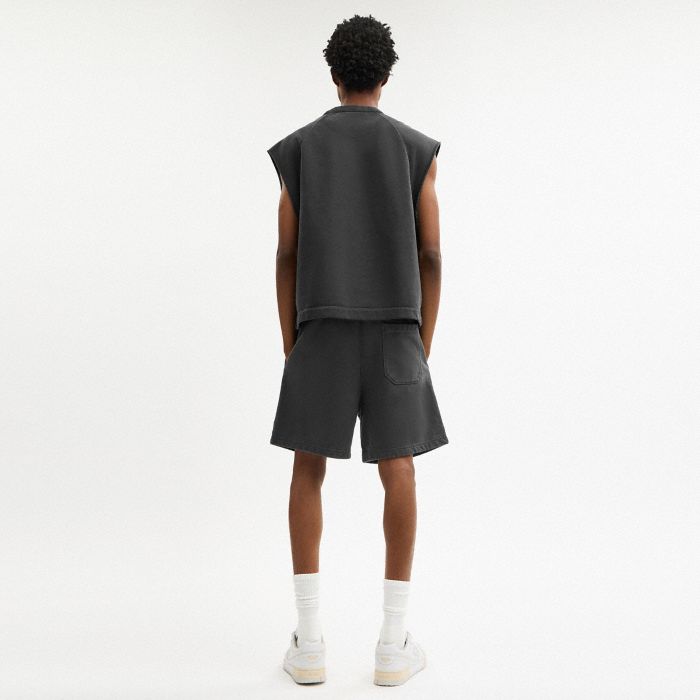 GARMENT DYE PULL ON SHORTS