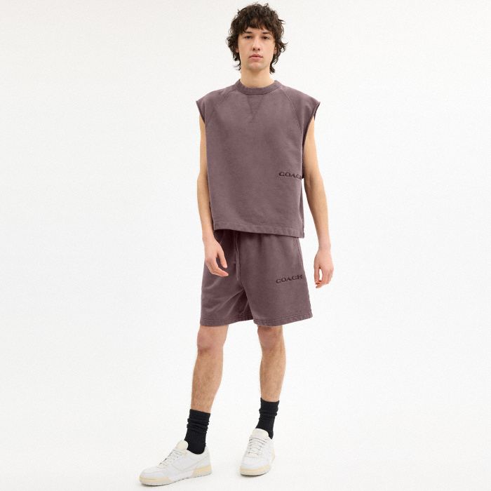 GARMENT DYE PULL ON SHORTS