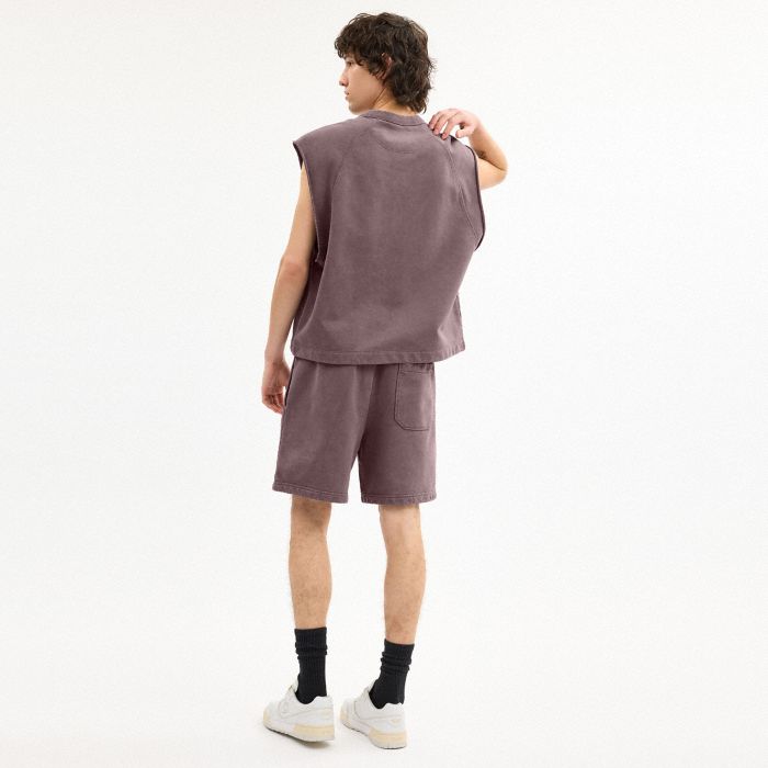 GARMENT DYE PULL ON SHORTS