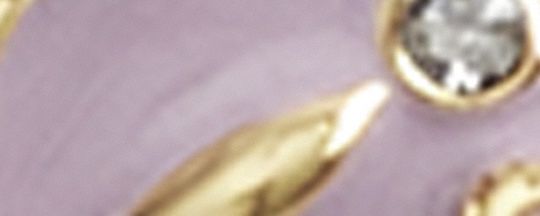 花園風格掛飾墜飾項鍊與耳環組