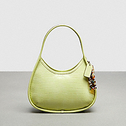 COACH CT272 Ergo Bag In Croc Embossed Coachtopia Leather PALE LIME