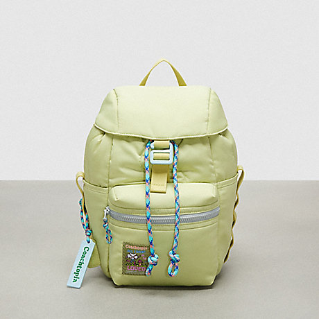 COACH CT384 Coachtopia Loop Mini Backpack Pale-Lime